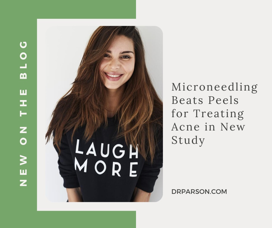 Microneedling Beats Peels for Treating Acne | Dr. Shaun Parson